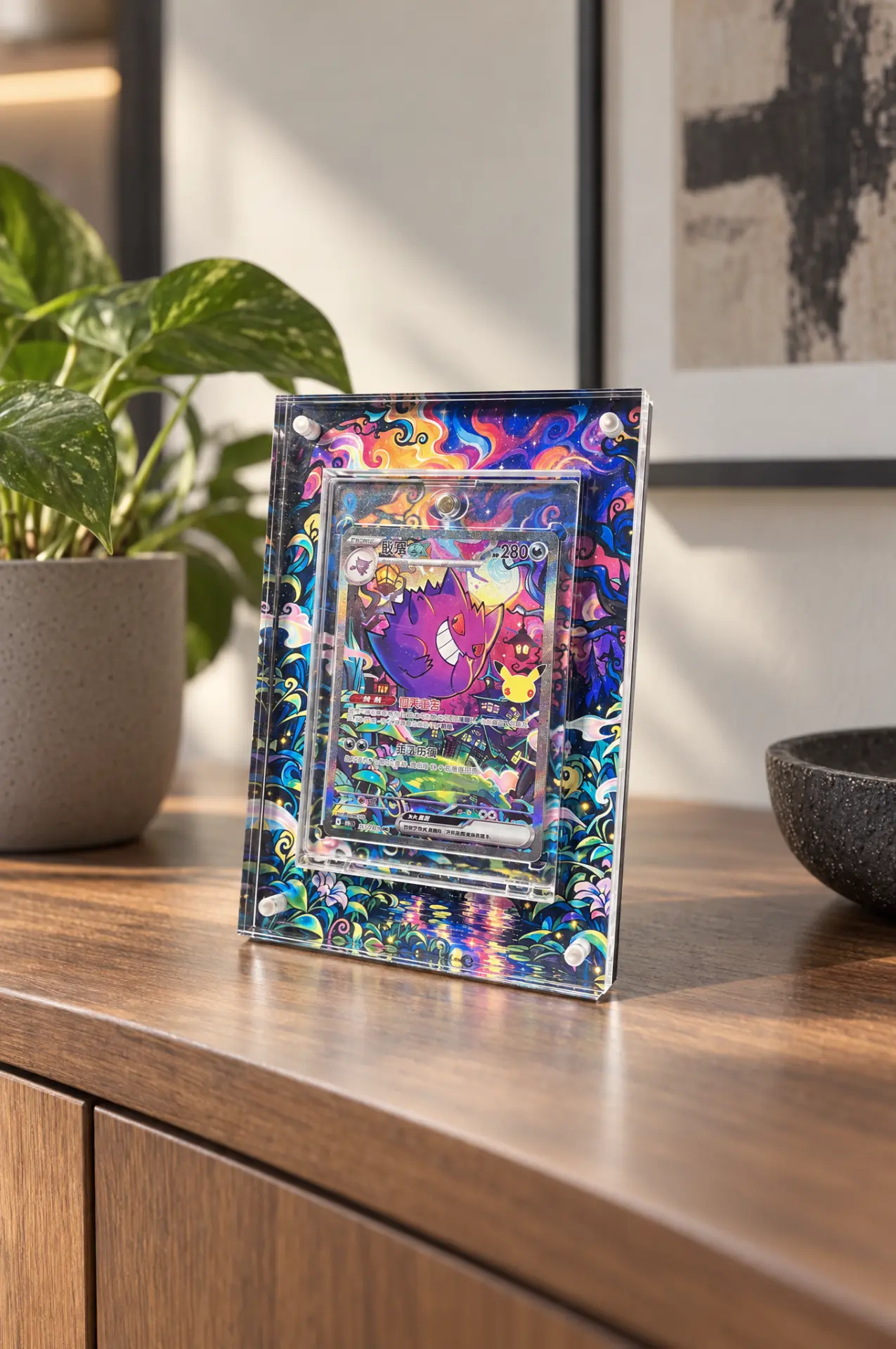 Custom Infinity Frame mit individuellem Hintergrunddesign